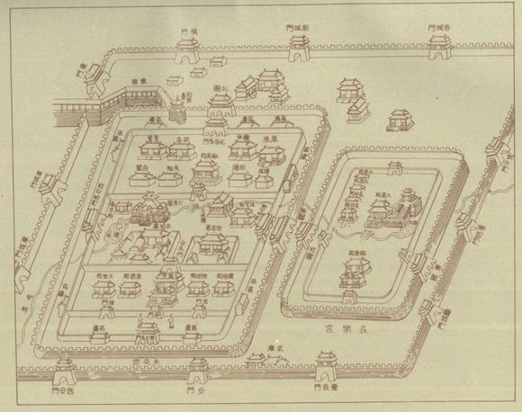 东宫地图图片